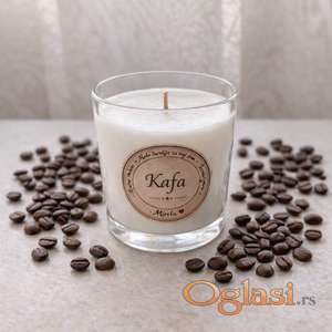 Ručno rađena mirisna sveća kafa